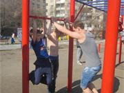 Занятие с волонтерами